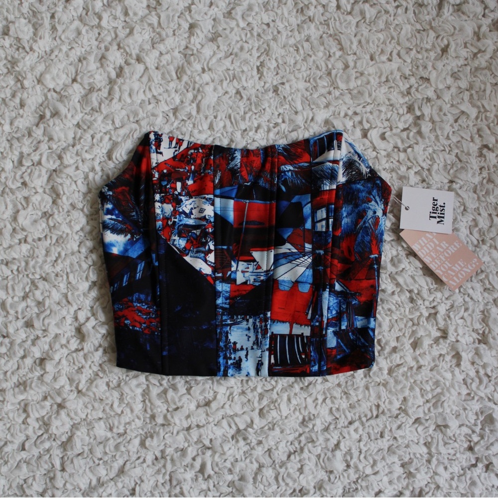 💋 Tiger Mist Corset Top NWT